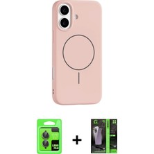 BUTİMAR'S iPhone 17 Yankı Form Serisi - Şeffaf 360 Full Body Arka Koruyucu + Gri Raze Metal Kamera Lens