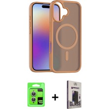 BUTİMAR'S iPhone 17 Siluet Minimal Prime - Siyah Bilvis Hayalet Cam Ekran Koruyucu + Gümüş Raze Metal Kamera Lens