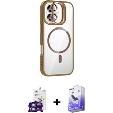 BUTİMAR'S iPhone 16 Yadigar Asil Koleksiyonu - Siyah Bilvis 5in1 5d Magic Hayalet Cam Ekran Koruyucu + Yeşil Bilvis Titan Kamera Lens