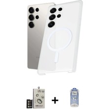 BUTİMAR'S Galaxy S24 Ultra Kutup Minimal - Siyah Joko Magic 5d Cam + Gold Bilvis Titan Kamera Lens