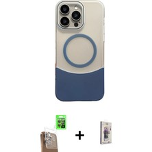 BUTİMAR'S iPhone 16 Pro Max Kozmos Form Özel Seri - Siyah Bilvis 3D Cam Ekran Koruyucu + Çöl Titanyum Raze Metal Kamera Lens