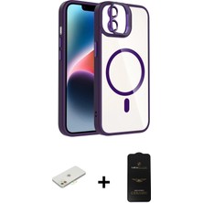 BUTİMAR'S iPhone 11 Yadigar Asil Koleksiyonu - Siyah 6d Antistatik Mat Seramik Hayalet Nano Ekran Koruyucu + Turuncu Renkli Kamera Lens Koruma Cam