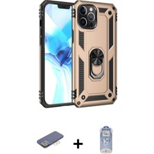 BUTİMAR'S iPhone 12 Pro Max Ahenk Klasik Koleksiyonu - Siyah Joko Magic 5d Cam + Mavi Renkli Kamera Lens Koruma Cam