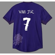 V,i,n,i,c,i,u,s, J,r, 2023-24 Sezonu Özel Mor Güllü Tasarım R,e,a,l, M,a,d,r,i,d, Forması