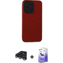 BUTİMAR'S iPhone 15 Pro Doruk Asil Koleksiyonu - Siyah Bilvis 5in1 5d Magic Hayalet Cam Ekran Koruyucu + Lacivert Raze Metal Kamera Lens