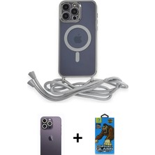 BUTİMAR'S iPhone 12 Pro Max Eksen Özel Seri - Siyah 18D Cam Ekran Koruyucu + Beyaz Neon Fosforlu Kamera Lens