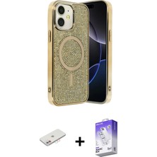 BUTİMAR'S iPhone 11 Eksen Çizgi - Siyah Bilvis 5in1 3D Magic Cam Ekran Koruyucu + Pembe Renkli Kamera Lens Koruma Cam