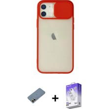 BUTİMAR'S iPhone 12 Vadi Çizgi - Siyah Bilvis 5in1 3D Magic Cam Ekran Koruyucu + Gold Shine Kamera Lens Koruma Cam