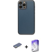 BUTİMAR'S iPhone 13 Pro Max Ahenk Işık - Siyah Bilvis 5in1 3D Magic Cam Ekran Koruyucu + Yeşil Renkli Kamera Lens Koruma Cam