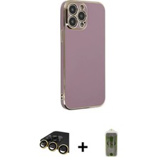 BUTİMAR'S iPhone 14 Pro Max Yankı Serisi - Siyah Joko Magic 5d Hayalet Cam + Gold Raze Metal Kamera Lens