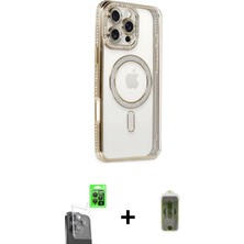 BUTİMAR'S iPhone 16 Pro Zirve Doku Prime - Siyah Joko Magic 5d Hayalet Cam + Siyah Raze Metal Kamera Lens