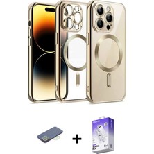 BUTİMAR'S iPhone 13 Pro Max Nova Işık Özel Seri - Siyah Bilvis 5in1 3D Magic Cam Ekran Koruyucu + Yeşil Renkli Kamera Lens Koruma Cam