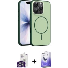 BUTİMAR'S iPhone 16 Pro Max Atlas Asil Prime - Siyah Bilvis 5in1 5d Magic Hayalet Cam Ekran Koruyucu + Gümüş Bilvis Titan Kamera Lens