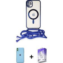 BUTİMAR'S iPhone 11 Eksen Özel Seri - Siyah Bilvis 5in1 3D Magic Cam Ekran Koruyucu + Yeşil Neon Fosforlu Kamera Lens