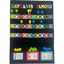 Keçebahçesi Kayseri Keçe Davranış Panosu 40 Öğrencilik Yıldızlı Sınıf Ödül Takip Panosu - Laminasyonlu Dayanıklı Davranış Kartlı Set - Ilkokul Okulöncesi Anaokulu Sınıf Yönetimi Materyali Öğretmen Öğrenci Motivasyon Seti