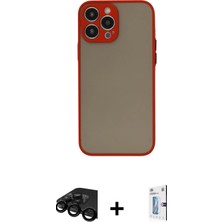 BUTİMAR'S iPhone 15 Pro Ahenk Çizgi Serisi - Siyah Bilvis 0.18MM Plus Cam Ekran Koruyucu + Siyah Raze Metal Kamera Lens