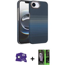 BUTİMAR'S iPhone 16E Doruk Serisi - Şeffaf 360 Full Body Arka Koruyucu + Rainbow Bilvis Titan Kamera Lens