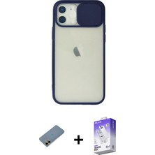 BUTİMAR'S iPhone 12 Vadi Çizgi - Siyah Bilvis 5in1 3D Magic Cam Ekran Koruyucu + Gold Shine Kamera Lens Koruma Cam