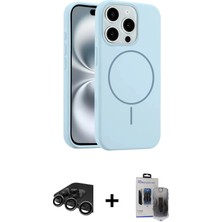 BUTİMAR'S iPhone 15 Pro Max Yankı Form Serisi - Siyah Vanessa Magic Hayalet Cam + Titanyum Gri Raze Metal Kamera Lens