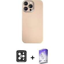 BUTİMAR'S iPhone 15 Pro Max Eksen Prime - Siyah Bilvis 5in1 3D Magic Cam Ekran Koruyucu + Siyah Pvd Metal Kamera Lens