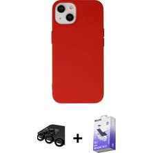 BUTİMAR'S iPhone 15 Pro Ahenk Serisi - Siyah Bilvis 5in1 5d Magic Hayalet Cam Ekran Koruyucu + Siyah Raze Metal Kamera Lens