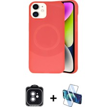 BUTİMAR'S iPhone 11 Ufuk Serisi - Siyah 3D Antistatik Cam Ekran Koruyucu + Siyah Pvd Metal Kamera Lens