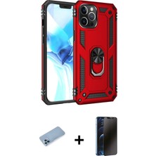 BUTİMAR'S iPhone 12 Pro Max Ahenk Klasik Koleksiyonu - Siyah 3D Antistatik Hayalet Cam Ekran Koruyucu + Mavi Shine Kamera Lens Koruma Cam