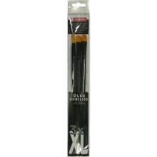 Kitabevimden Talens Fırça Seti Yağlı/akrilik Tac Xl 3 Lü 9099264M
