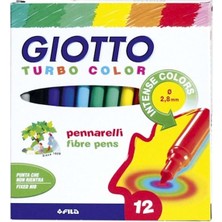 Kitabevimden Giotto Keçeli Boya Kalemi 12 Renk 416000