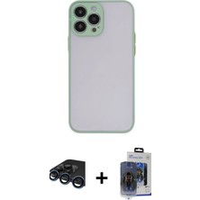 BUTİMAR'S iPhone 15 Pro Max Ahenk Çizgi Serisi - Siyah Vanessa Magic Cam + Lacivert Raze Metal Kamera Lens