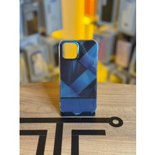 Avcı Teknoloji Market iPhone 12 / 12 Pro Uyumlu Kristal Görünümlü Geometrik Desenli Parlak Kılıf