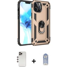 BUTİMAR'S iPhone 12 Pro Max Ahenk Klasik Koleksiyonu - Siyah Joko Magic 5d Cam + Gökkuşağı Shine Kamera Lens