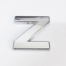 Twin Store Z Harfi 3,75 cm Krom Yapışkanlı