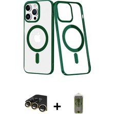 BUTİMAR'S iPhone 14 Pro Yörünge Minimal - Siyah Joko Magic 5d Hayalet Cam + Gold Raze Metal Kamera Lens