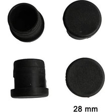 Twin Store Yuvarlak Boru Profil Iç Tapa 28 mm 4 Adet