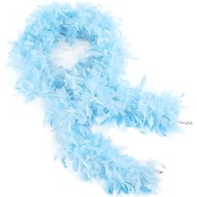 Twin Store Renk Kabarık Kalın Otriş Boa Tüy 6 cm Genişlik 180-200 cm Uzunluk