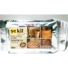 Kitabevimden Şekil Seramik Hamuru Terracotta 500 gr Kahverengi VK500KHV