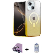 BUTİMAR'S iPhone 15 Eksen Minimal Özel Seri - Siyah Joko Magic 5d Cam + Mavi Raze Metal Kamera Lens