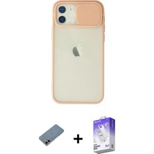 BUTİMAR'S iPhone 12 Vadi Çizgi - Siyah Bilvis 5in1 3D Magic Cam Ekran Koruyucu + Gold Shine Kamera Lens Koruma Cam