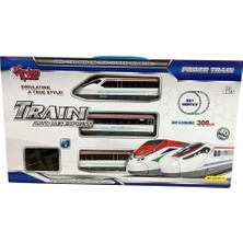 Twin Store LE-2934A-11 40PCS Isikli 308CM Hizli Tren Set-Vrd