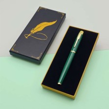 Twin Store Kutulu Yeşil Roller Kalem