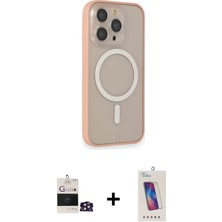 BUTİMAR'S iPhone 14 Pro Max Siluet Işık Koleksiyonu - Siyah Joko 5d Cam + Gold Bilvis Titan Kamera Lens