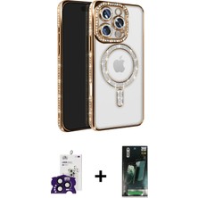 BUTİMAR'S iPhone 16 Pro Max Zirve Doku Prime - Siyah 360 Mat Full Body Arka Koruyucu + Siyah Bilvis Titan Kamera Lens