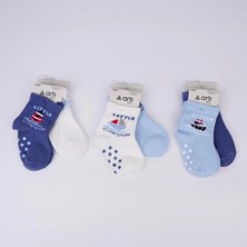 Twin Store Filip 2'li Abs'li Erkek Bebek Soket Çorap K44143 (Adet Fi̇yatidir)