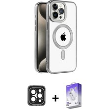 BUTİMAR'S iPhone 15 Pro Max Eksen Form Koleksiyonu - Siyah Bilvis 5in1 3D Magic Cam Ekran Koruyucu + Siyah Pvd Metal Kamera Lens