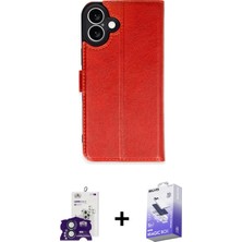 BUTİMAR'S iPhone 16 Siluet Işık Serisi - Siyah Bilvis 5in1 5d Magic Hayalet Cam Ekran Koruyucu + Yeşil Bilvis Titan Kamera Lens