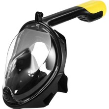 Twin Store Full Face Şnorkel Dalış Maske Tam Yüz Anti-Sis Sızıntı L/xl