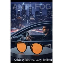 Twin Store Parlama Önleyici Gece Sürüş Görüş Gözlüğü Sis Far Işık Önleyici Anti-Fog Gözlük