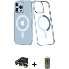 BUTİMAR'S iPhone 14 Pro Yörünge Minimal - Siyah Joko Magic 5d Hayalet Cam + Gold Raze Metal Kamera Lens