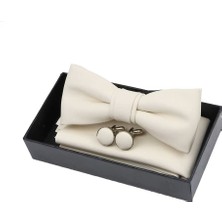 Omark Cotton Papyon Kol Düğmesi Mendil Seti